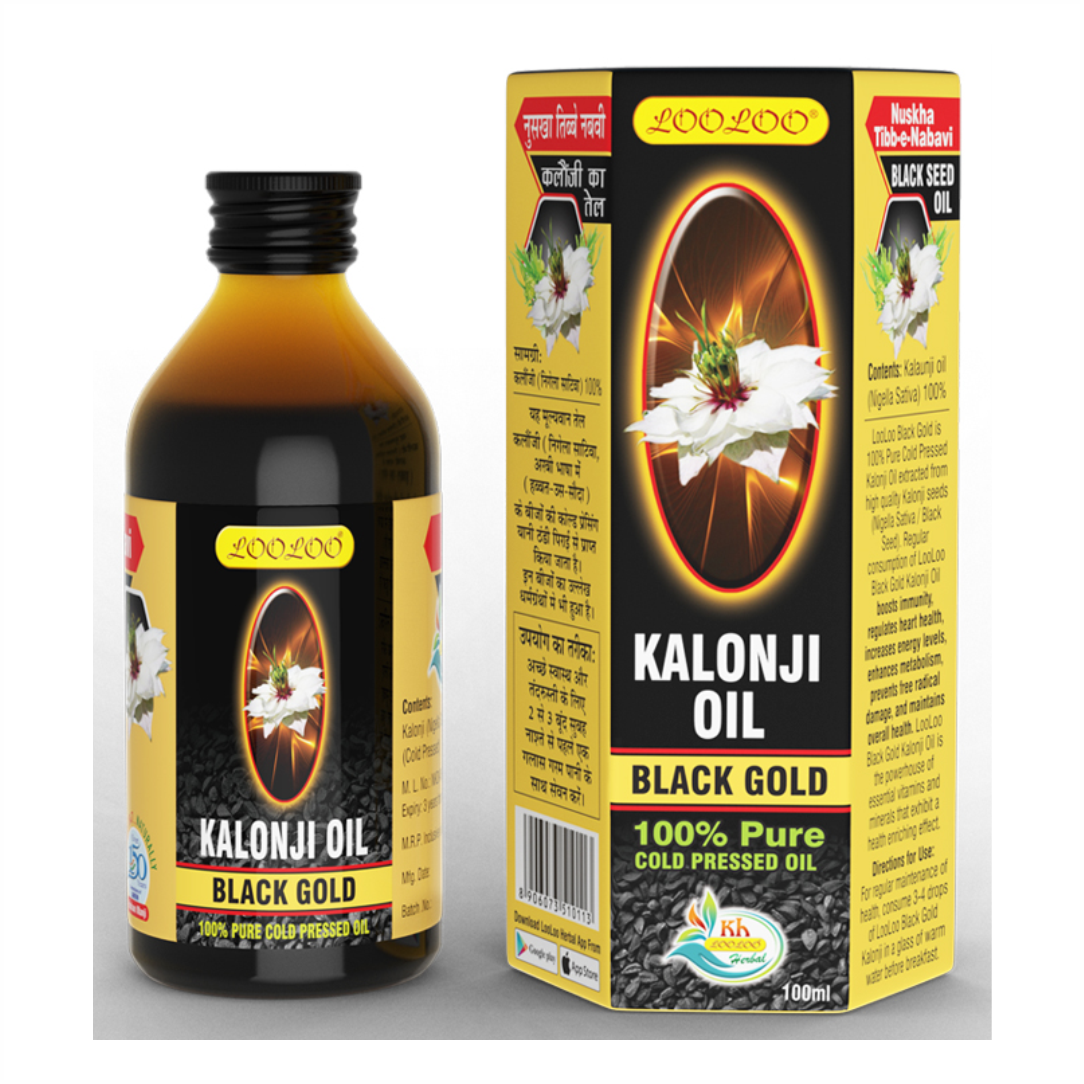 LooLoo Black Gold Kalonji Oil