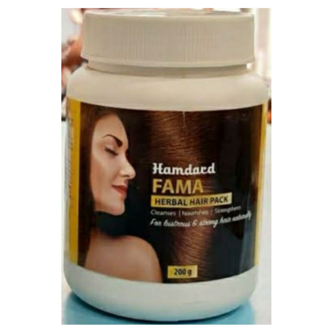 HAMDARD FAMA HERBAL HAIR PACK 200 GM