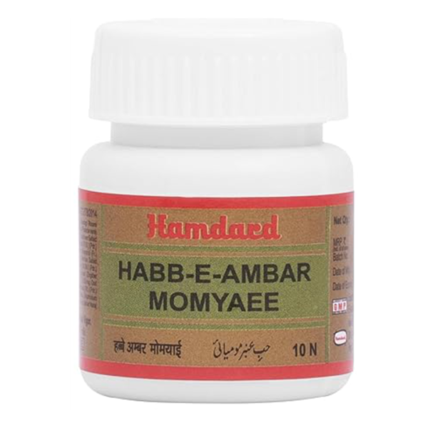 HAMDARD HABB-E-AMBER MOMYAEE 10 Pills
