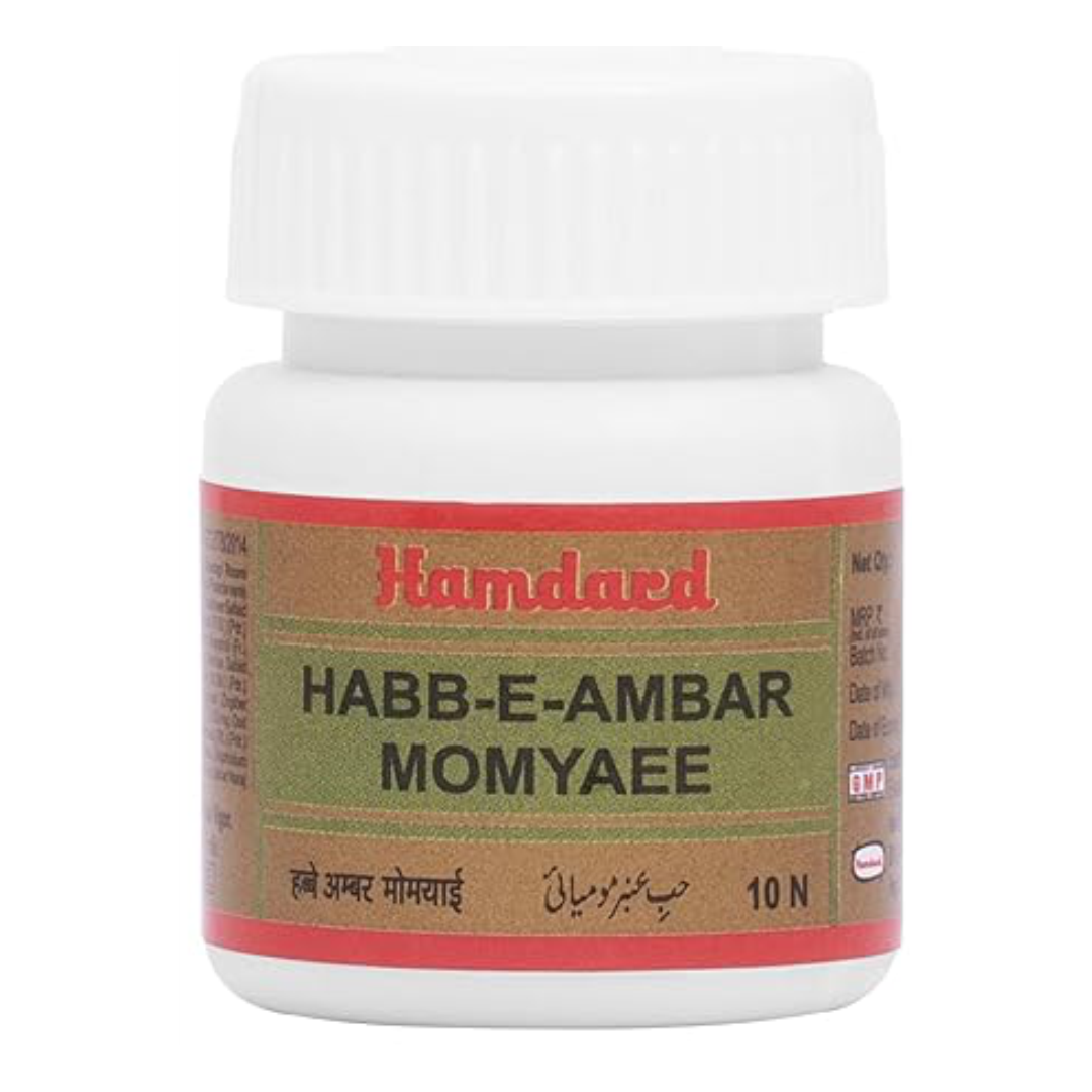 HAMDARD HABB-E-AMBER MOMYAEE 10 Pills