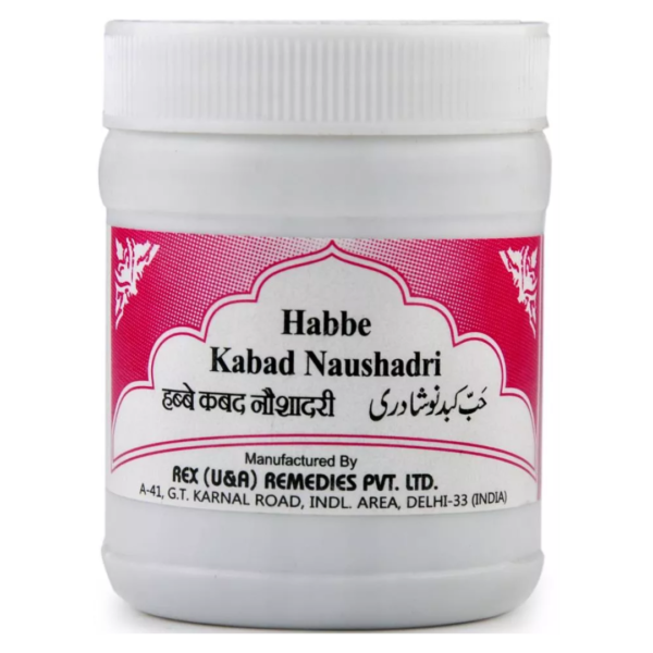 HABBE KABAD NAUSHADRI 100 Pills (Rex Remedies)