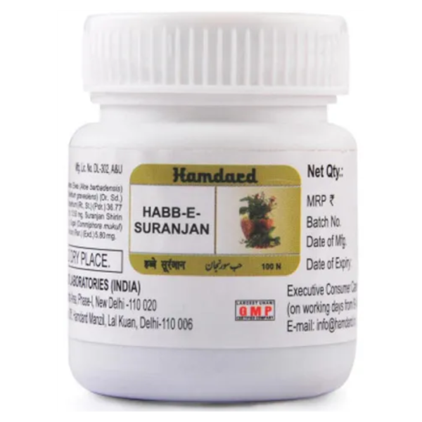 HAMDARD HABBE SURANJAN 100 Pills