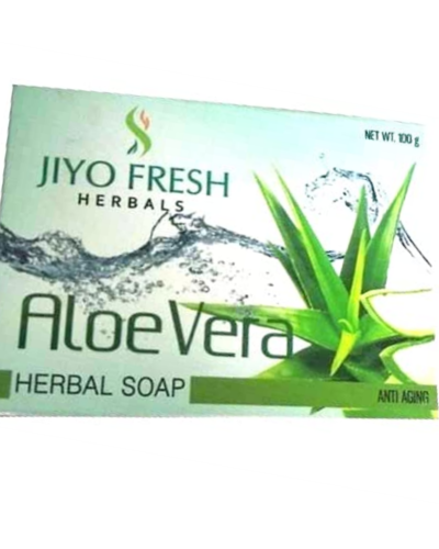 JIYO FRESH ALOE VERA HERBAL SOAP 100 GM