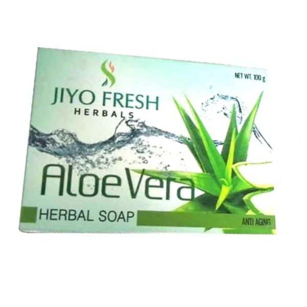 JIYO FRESH ALOE VERA HERBAL SOAP 100 GM