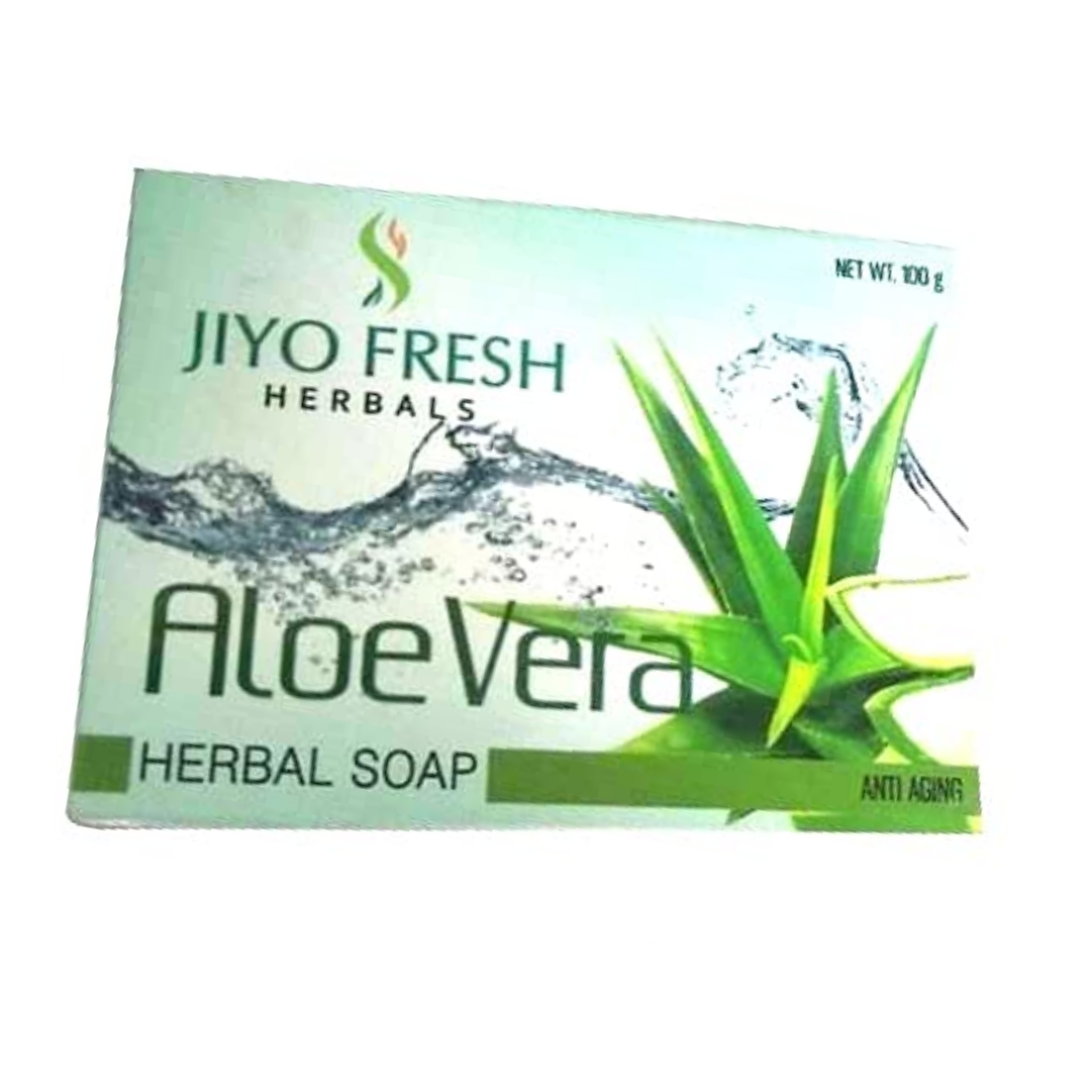 JIYO FRESH ALOE VERA HERBAL SOAP 100 GM