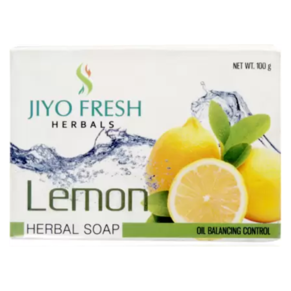 JIYO FRESH LEMON HERBAL SOAP 100 GM