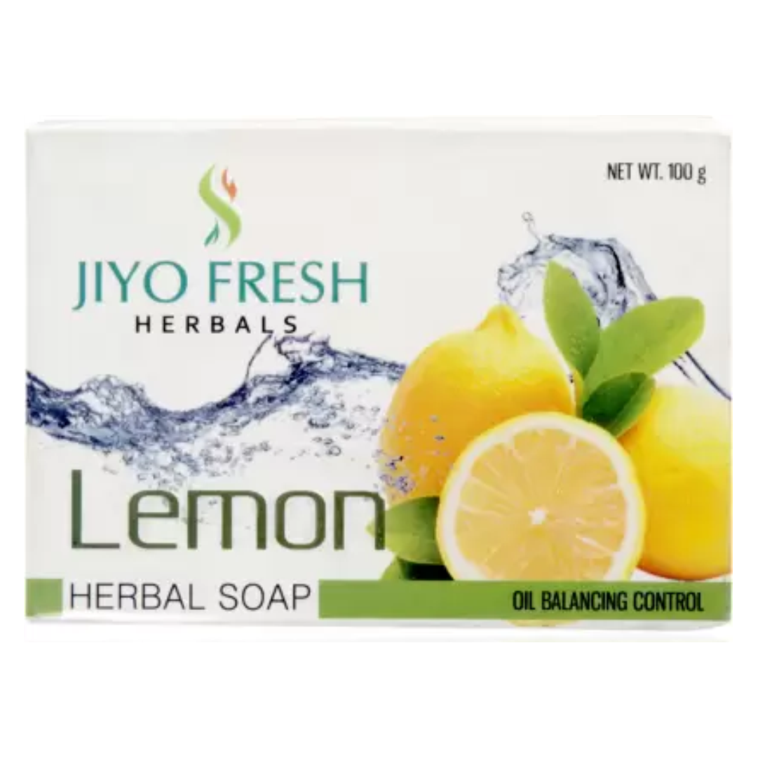 JIYO FRESH LEMON HERBAL SOAP 100 GM