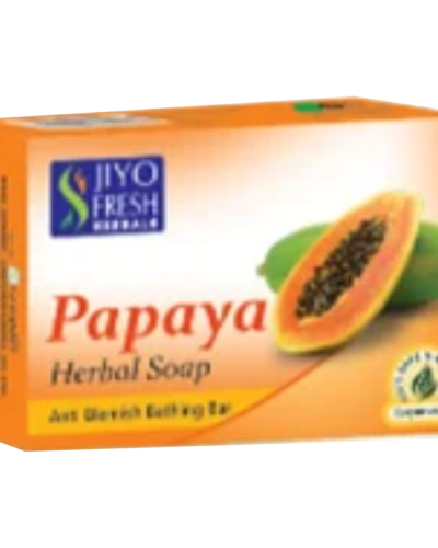 JIYO FRESH PAPAYA HERBAL SOAP 100 GM