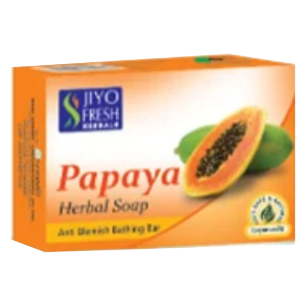 JIYO FRESH PAPAYA HERBAL SOAP 100 GM