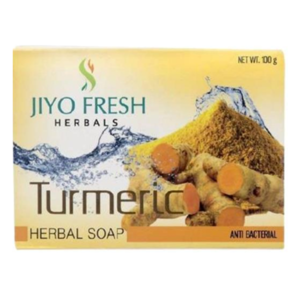 JIYO FRESH TURMERIC HERBAL SOAP 100 GM