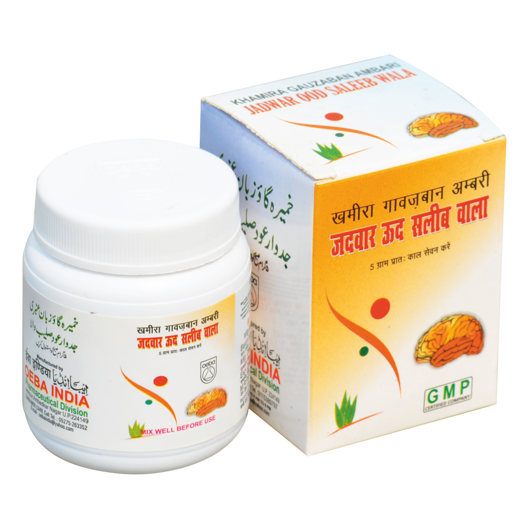 KHAMIRA GAUZABAN AMBARI JADWAR OOD SALEEB WALA 60 GM (Oeba India)
