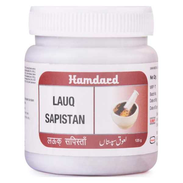 HAMDARD LAUQ SAPISTAN 125 GM