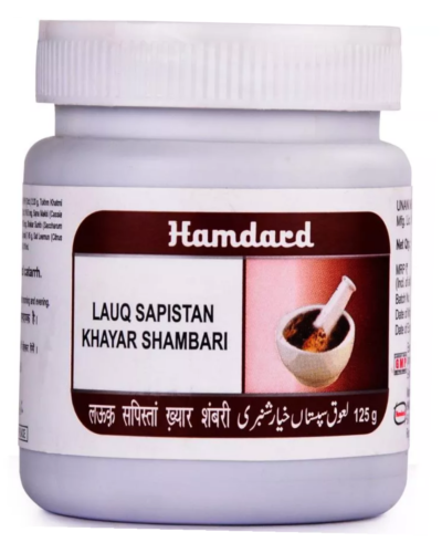 HAMDARD LAUQ SAPISTAN KHYAR SHAMBARI 125 GM