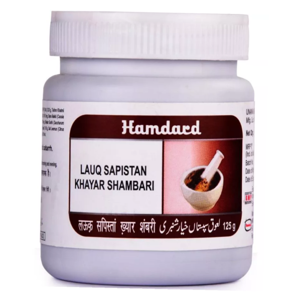 HAMDARD LAUQ SAPISTAN KHYAR SHAMBARI 125 GM