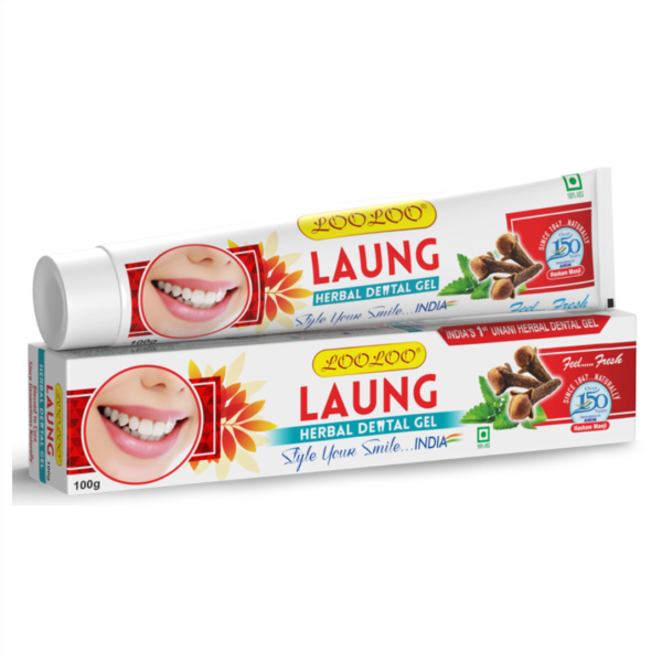 LooLoo Herbal Dental Gel Laung (Clove)
