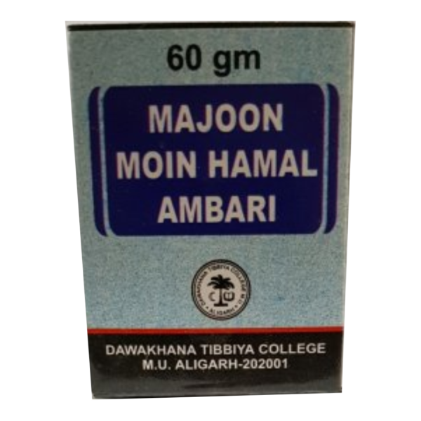 DAWAKHANA TIBBIYA COLLEGE MAJOON MOIN HAMAL AMBARI 60 GM