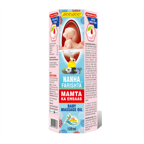 LooLoo Nanha Farishta Baby Massage Oil