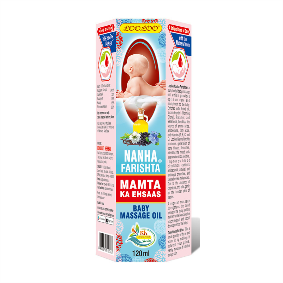 LooLoo Nanha Farishta Baby Massage Oil