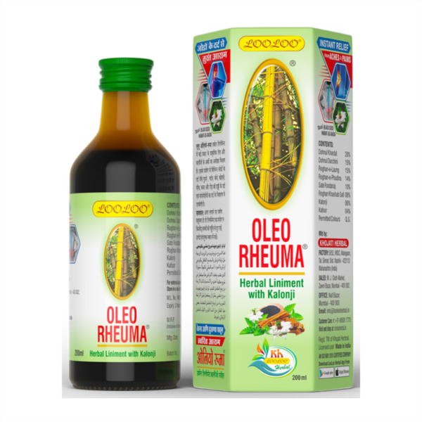 LooLoo Oleo Rheuma Herbal Liniment with Kalonji