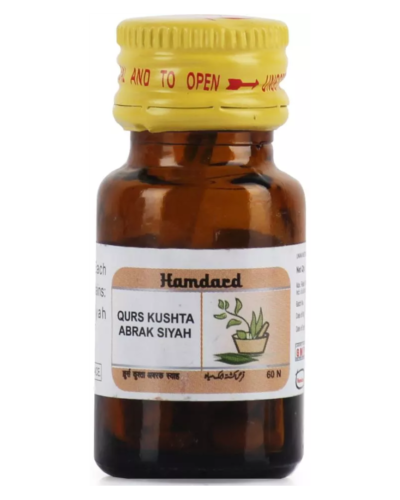 HAMDARD QURS KUSHTA ABRAK SIYAH 60 Tab