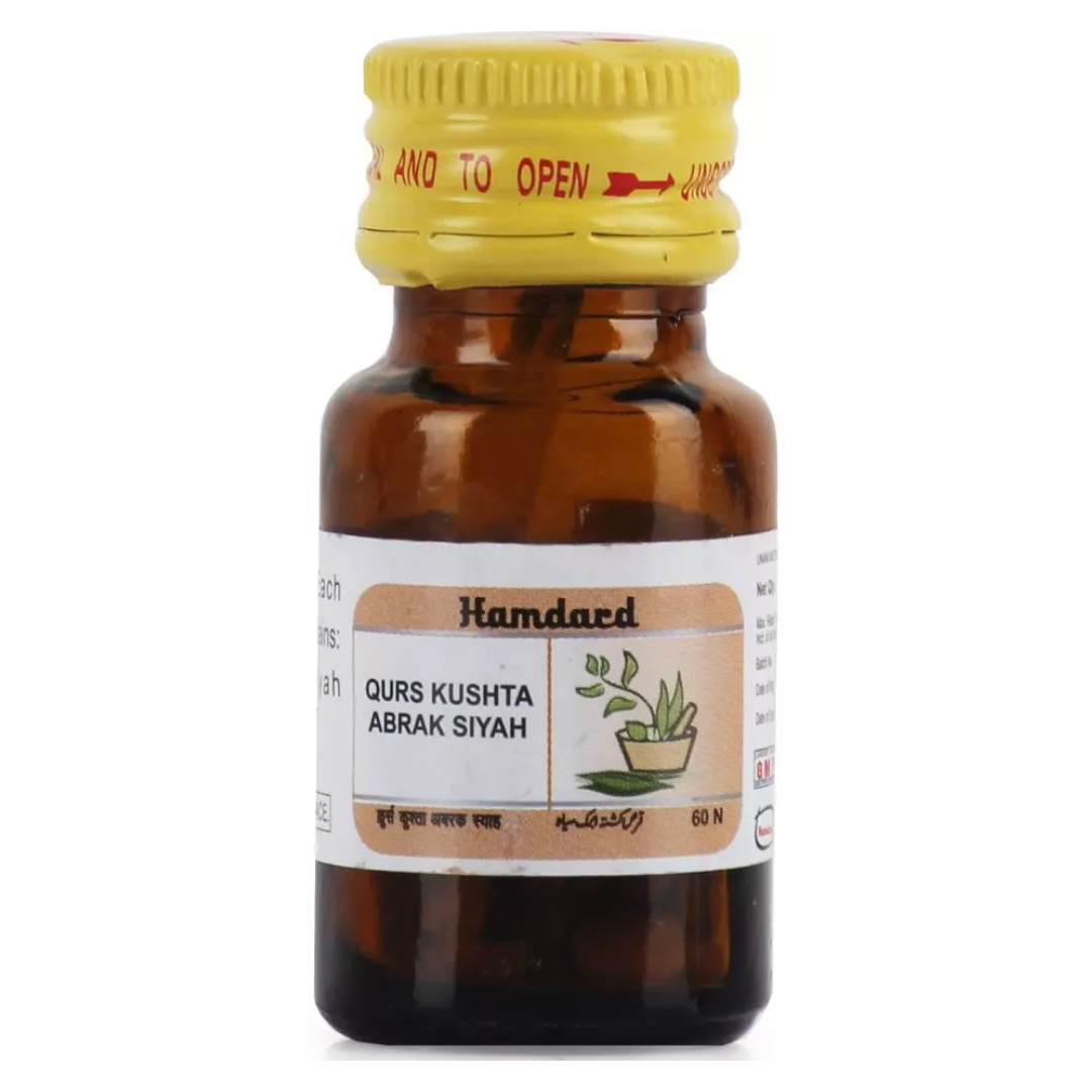 HAMDARD QURS KUSHTA ABRAK SIYAH 60 Tab