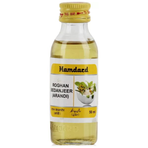HAMDARD RAUGHAN BEDANJEER (ARANDI) 50 ML