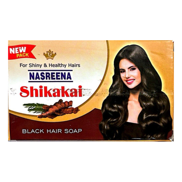 Nasreena Shikakai Black Hair Soap 75 (New Royal Products)