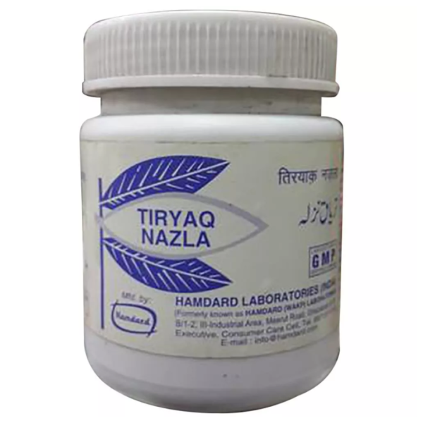 HAMDARD TIRYAQ NAZLA 125 GM
