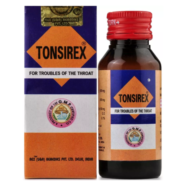 TONSIREX 50 ML (Rex Remedies)