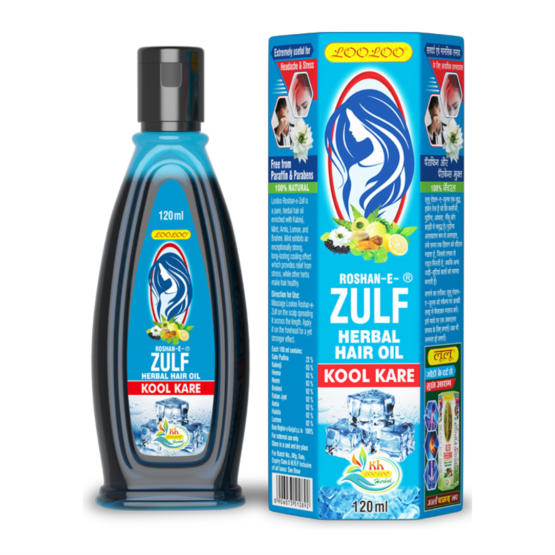 LooLoo Roshan-e-Zulf Herbal Hair Oil